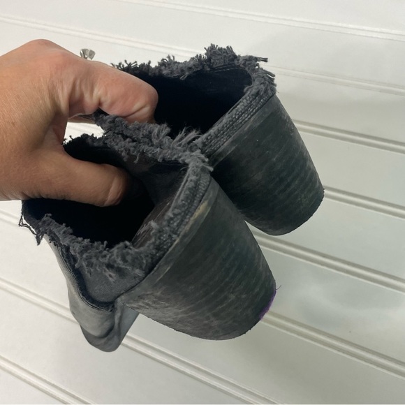 Free People Wild Things Leather Point Toe Mule 616 - Picture 5 of 10